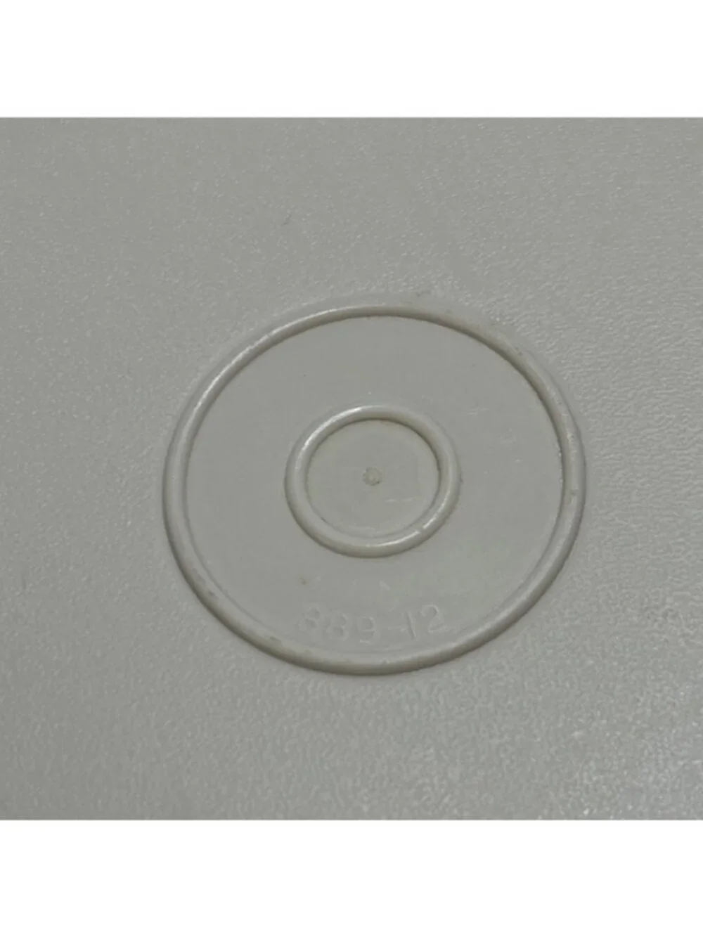 Vintage Tupperware Vegetable Steamer Square Lid Replacement 889-12 Almond 90s